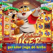 gerador jogo do bicho